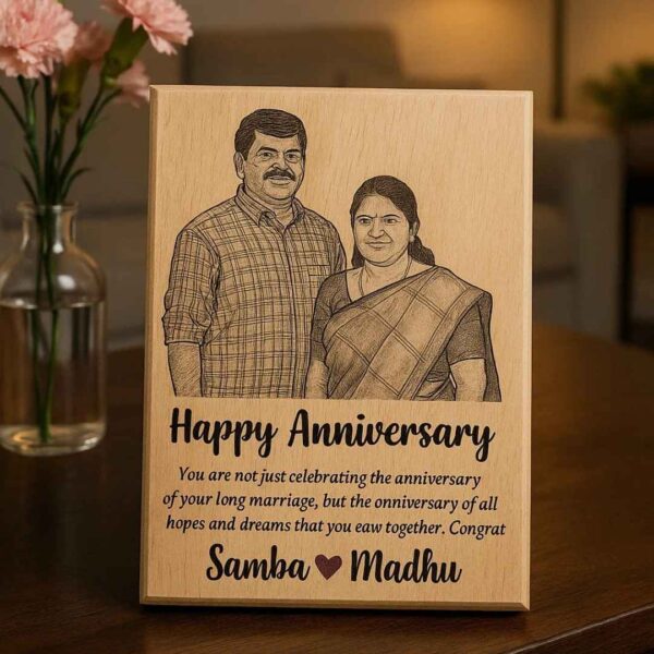 Customised Wooden Plaque