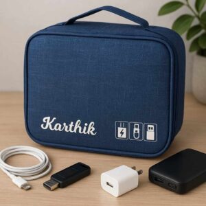 Digital Travel Pouch with Name Print