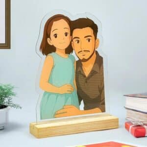 Ghibli Art Sublimation Table Top – Custom Cartoon Gift