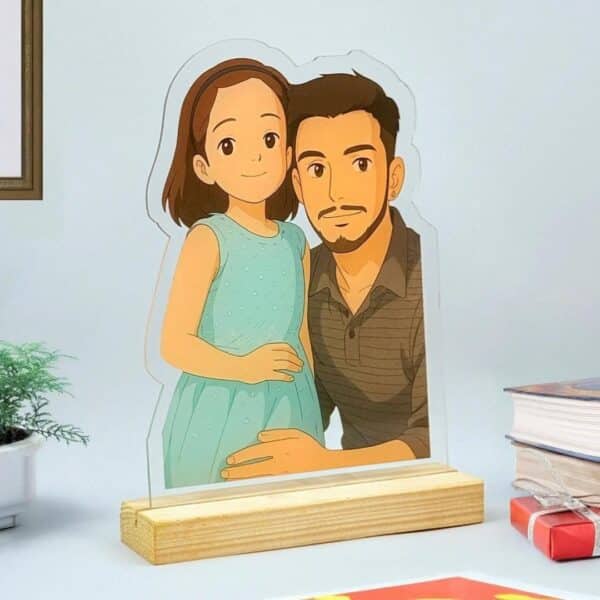 Ghibli Art Sublimation Table Top – Custom Cartoon Gift - Image 4