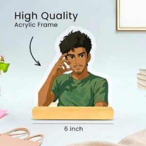 Ghibli Art Sublimation Table Top – Custom Cartoon Gift