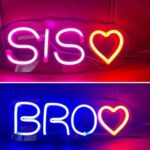 Neon Name Sign for Rakhi Gift