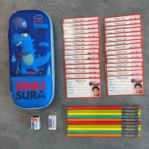 Back to School Kids Combo – Customised Stationery Set