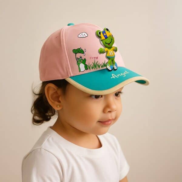 Customised Kids Cartoon Cap with Name - Image 4
