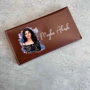 customised womens wallet with photo and name