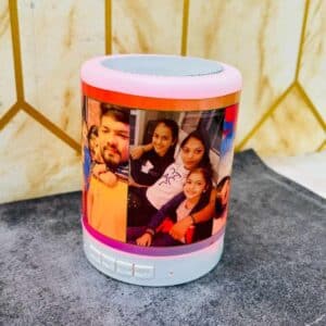 Personalised Bluetooth Speaker with Multi LED