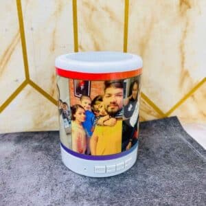 Personalised Bluetooth Speaker with Multi LED
