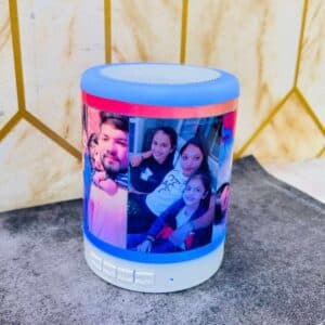 Personalised Bluetooth Speaker with Multi LED