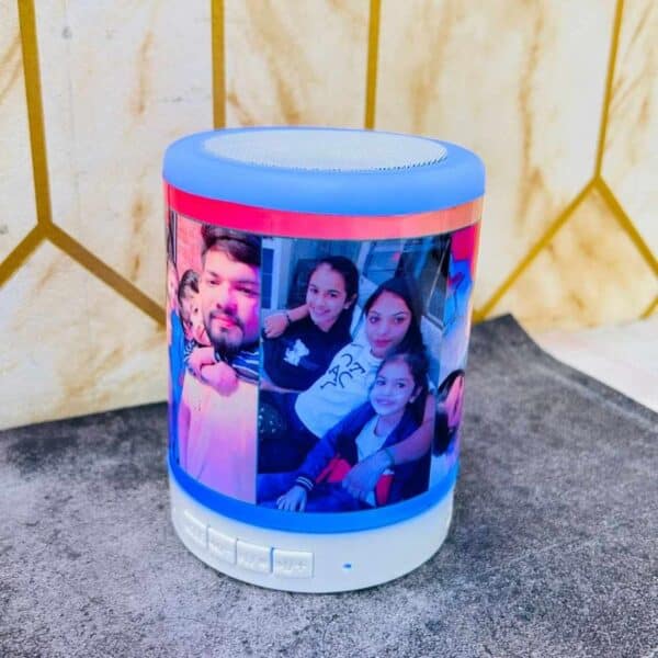 Personalised Bluetooth Speaker with Multi LED - Image 2